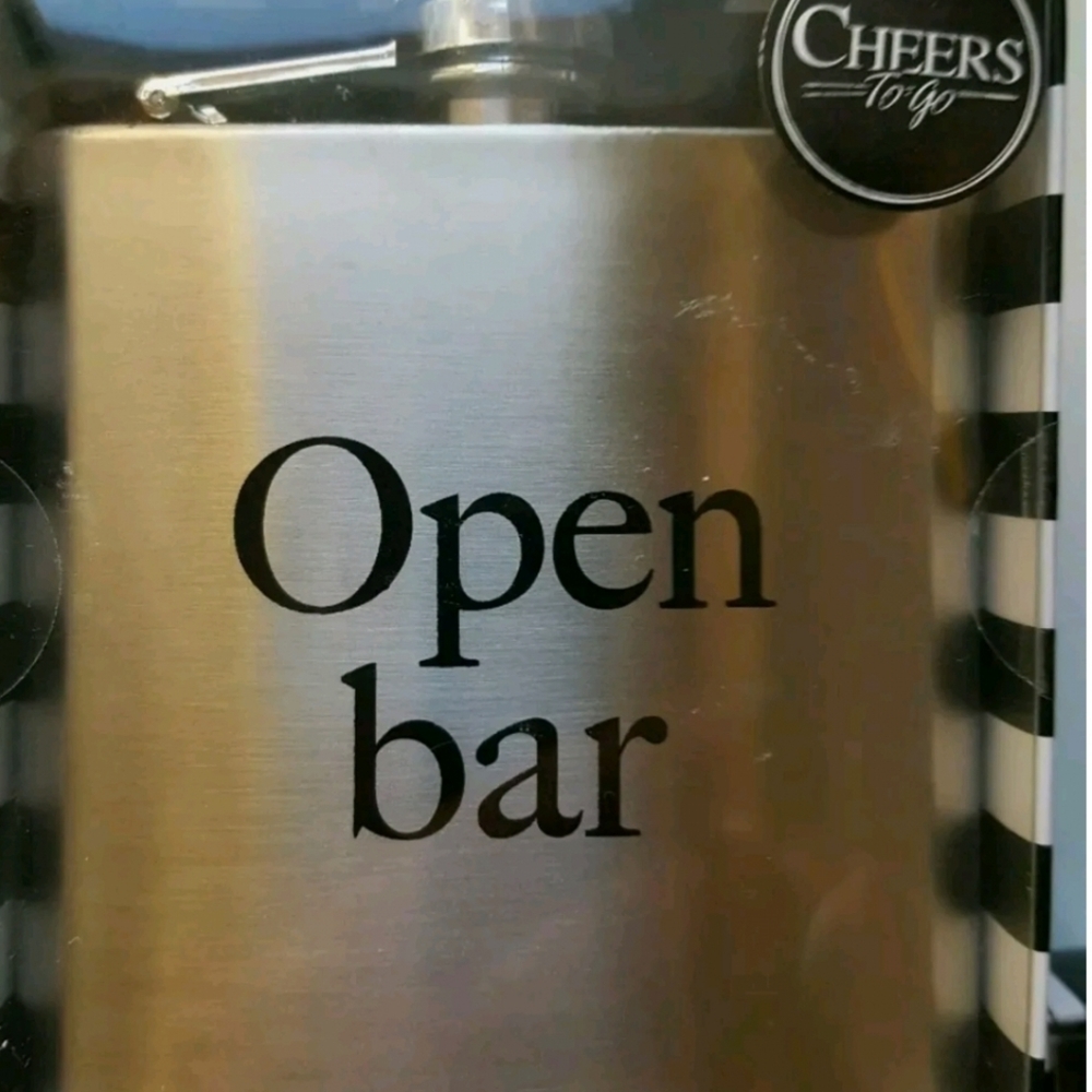 Hip Flask * Siver * New * 6oz